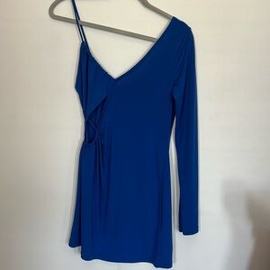 PULL&BEAR blue dress